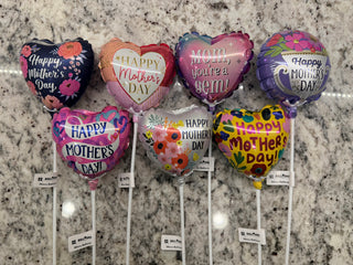 4" Balloons for Mother's Day