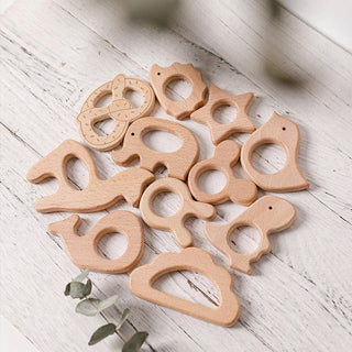 Annie & Charles® wooden teether: Bird