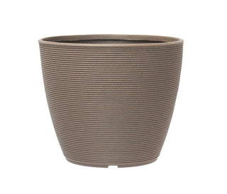 RE DUNA GROOVE PLANTER DOT SAND 18"
