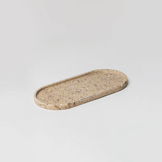 8.5” Upcycled Oval Decor Trays