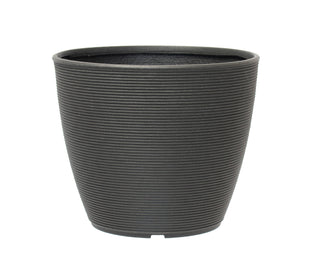 RE DUNA GROOVE PLANTER DOT ASH 18"