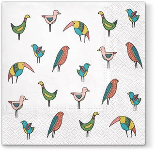 Bird Friend Lunch Paper Napkins